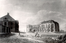 A. Hagen, Tartu Ülikooli Raamatukogu. Akvatinta, 1829
