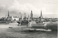 Riia vaade, 1866