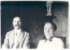 Eduard Vilde abikaasaga Kopenhaagenis 1913.a suvel