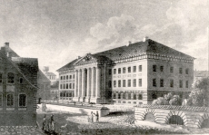 A. M. Hagen, Tartu. Ülikooli peahoone. Akvantia, 1827