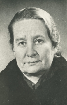 August Alle õde Marta Braff 1955. a.