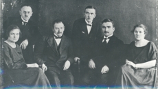 E. Enno ja Läänemaa Haridusosakonna töötajad, 1920.-te keskel