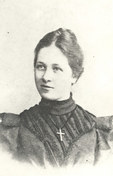 Marie Under enne leeritamist 17.10.1899