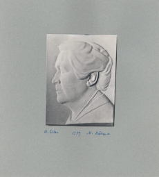 Miina Härma reljeef 1959.a. Skulptor Aleksander Eller.