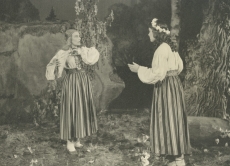 A. Kitzbergi "Libahunt" Riiklikus Draamateatris 1954. a. Stseen II vaatusest