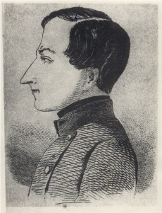 Nikolai Gogol, joonistus, 1827