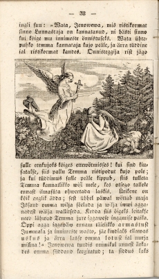 Vaga Jenoveva ajalik eluaeg (1842) illustratsioon lk. 38