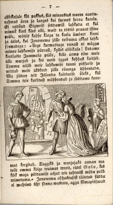 Vaga Jenoveva ajalik eluaeg (1842) illustratsioon lk. 7