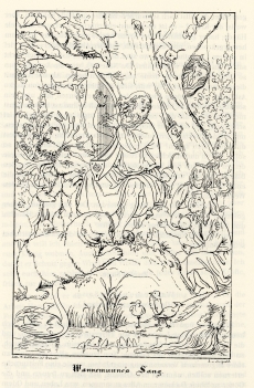 "F. L. v. Maydelli illustratsioon F. R. Faehlmanni muistendile Wannemunne's Sang"""""""""""""