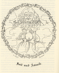 "F. J. v. Maydelli illustratsioon F. R. Faehlmanni muistendile Kuit ja Ämarik"""""""""""""