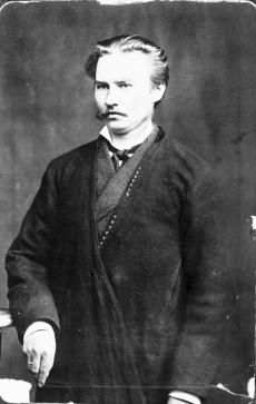 August Kitzberg 1880. aastail