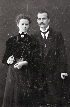 Helmi ja Peeter Põld u 1908. a
