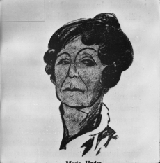 Marie Under. Ðarþ ballaadide kogu "Õnnevarjutus" ilmumise puhul 1929. a.
