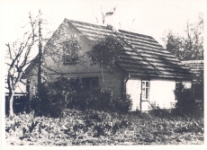August Kitzbergi jutustuse Rätsep Õhk ja tema õnneloos peategelase prototüübi Jaak Õhki maja Abjas 