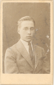 Jaan Kitzberg, August Kitzbergi poeg 1923. a.