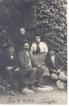 vas: Jaan Kitzberg, August Kitzberg, Johanna Kitzberg, Peeter Nõges, Marie Nõges 
