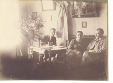 August Kitzberg perekonnaga 