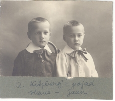 August Kitzbergi pojad Hans ja Jaan 