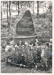 Marie Heibergi haud 18. X 1965
