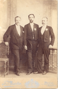 K. A. Hermann, J. Kappel ja K. Türnpu 1896
