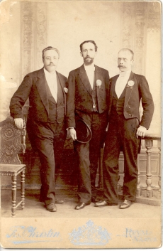 K. A. Hermann, J. Kappel ja K. Türnpu 1896. a.
