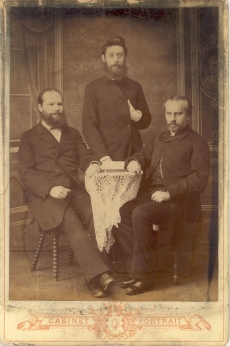Fr. Kuhlbars, Georg Blumberg ja Nikolai Bogajewsky
