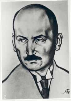 N. Triik, O. Lutsu portree. Süsi, 1928

