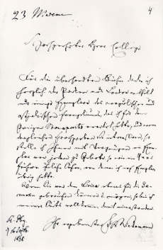 J. Wiedemann, kiri E. Kunikule (sks. k.) 16.IX 1868
