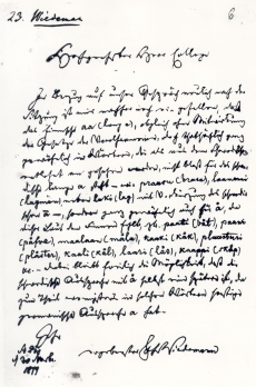 J. Wiedemann, kiri E. Kunikule (sks. k.) 30. XI 1879

