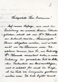 F. Russov, kiri Salemannile (sks. K.) 2. XII 1899
