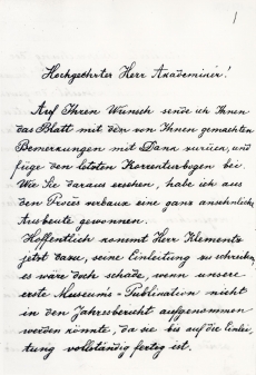 F. Russov, kiri Salemannile (sks. K.) 5. XI 1899
