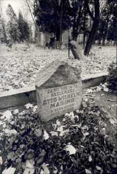 Otto Wilhelm Masingu haud Tartus Raadi kalmistul
