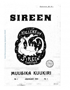 Sireen ; 1922