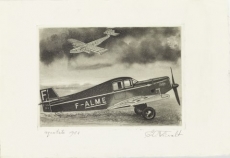 Wiiralt, Eduard: Aeroplaan F-ALME (1931)