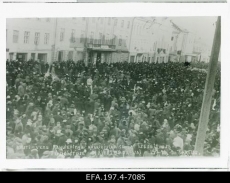 Eesti-Vene rahulepingule allakirjutamise ja iseseisvuse tunnustamise mälestuspäeva tähistamine Tartus.	02.02.1921