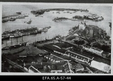 Aerofoto Tallinna sadamast. 1918 - 1921