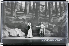"Wilhelm Tell" (Fr. Schiller). Teater Estonia. 1936. Berta von Braunech - Asta Lott, Ulrich von Rudenz - Ants Eskola.