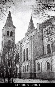 Rapla Maarja Magdaleena kirik 16.10.1962. Foto: Laane, Karl