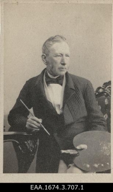 Neff, Charles Timoleon v., 1804-1876, Münkenhof, Piera, Maler Akademiker, Geh. Rat.