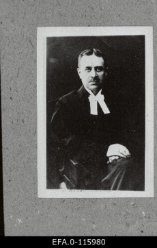 Arnold Habicht - Tartu Pauluse koguduse õpetaja aastatel 1910-1933.