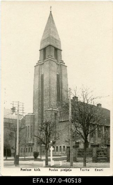 Tartu Pauluse kirik 1934