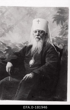 Metropoliit Agafangel Jaroslavlis, endine Riia-Miitavi ja Eestimaa apostliku õigeusu kiriku ülempiiskop. 1921