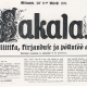 "Sakala" 1878, nr. 1 ja 2 (pealmine osa)