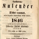 Maarahva Kasuline Kalender 1846