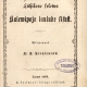 Lühikene seletus Kalevipoja laulude sisust (1869) kaas