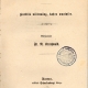 Vanne ja õnnistus (1875) tiitelleht